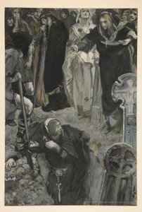 ハムレット： 作： Edwin Austin Abbey