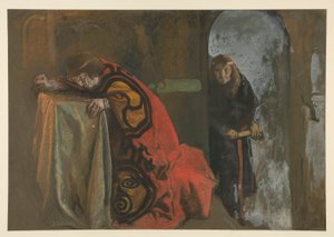 ハムレット： 作： Edwin Austin Abbey