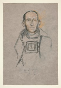 頭と肩、エドワード 7 世の肖像画の戴冠式 作： エドウィン オースティン アビー