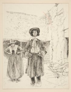 のイラスト 作： Edwin Austin Abbey