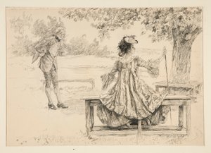 のイラスト 作： Edwin Austin Abbey