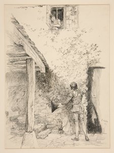 のイラスト 作： Edwin Austin Abbey