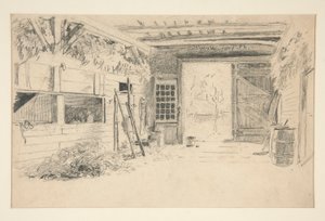 インテリア研究 作： Edwin Austin Abbey