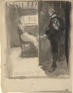 ジョン・オールデン 作： Edwin Austin Abbey