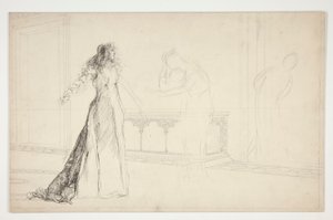 『ロミオとジュリエット』より ホールのジュリエット 作： Edwin Austin Abbey