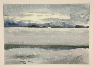 リンヘ湖 作： Edwin Austin Abbey