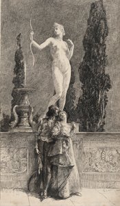 ロレンゾとジェシカ: 作： Edwin Austin Abbey
