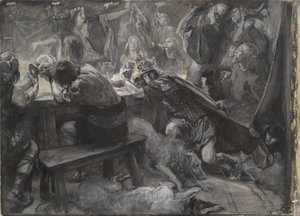 マクベス: 作： Edwin Austin Abbey