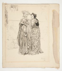 ミストレス・フォード: 作： Edwin Austin Abbey