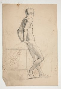 裸の男性像研究・生活授業 作： Edwin Austin Abbey