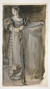 オセロの事前学習（？） 作： Edwin Austin Abbey