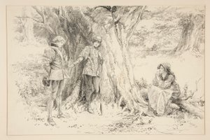ロザリンド: 作： Edwin Austin Abbey