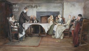 ストーニーグラウンド、1884 作： Edwin Austin Abbey