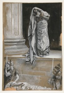 アンソニーの研究 作： Edwin Austin Abbey