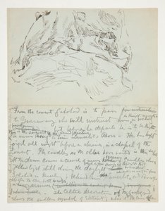 聖杯の探求（1901年に完成したボストン公立図書館のための15枚の絵画のシリーズ）の研究：ドレープの研究