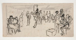 勉強する 作： Edwin Austin Abbey
