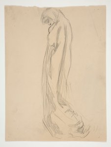 午後10時の姿の勉強 作： Edwin Austin Abbey