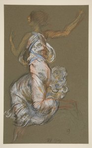 午前9時頃の勉強 作： Edwin Austin Abbey