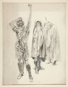 正体不明のシェイクスピア劇の研究 作： Edwin Austin Abbey