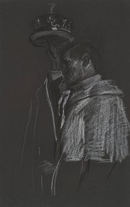 エドワード 7 世の戴冠式のためのピアの研究 作： Edwin Austin Abbey