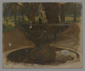 噴水の研究 作： Edwin Austin Abbey