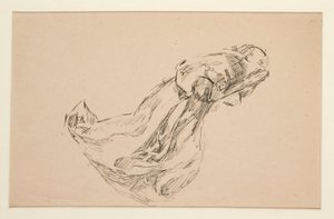天使の習作（ステンドグラス用？天井用？） 作： Edwin Austin Abbey