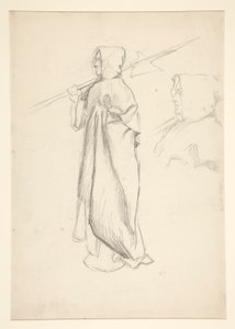 リチャード 3 世のハルバーディアの習作 作： Edwin Austin Abbey