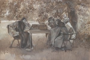 王様 作： Edwin Austin Abbey