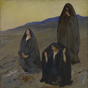 三人のマリア 作： Edwin Austin Abbey