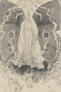 チタニア、第 2 幕、第 2 場、真夏の夜の挿絵 作： Edwin Austin Abbey