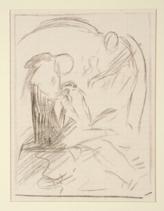 の 2 つの組成研究 作： Edwin Austin Abbey