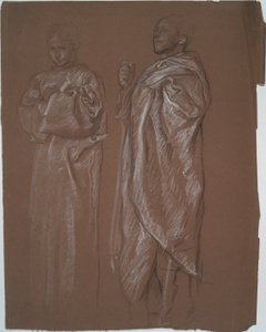 正体不明の研究 作： Edwin Austin Abbey