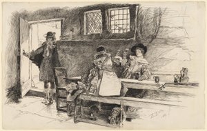  作： Edwin Austin Abbey