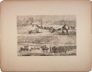 泥だらけ、1876 作： Edwin Austin Forbes