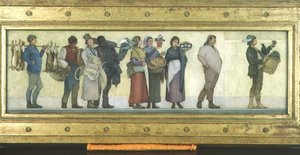 ロンドンのストリートクライス 作： Edwin Buckman