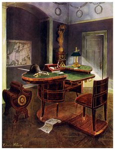 ナポレオン1世のキャンペーンデスク、フランス、マルメゾン城、1911〜1912年。