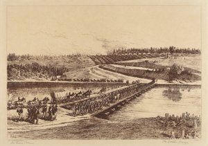 ポンツーン橋 作： Edwin Forbes