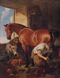 シューイング、1844、1938 作： Edwin Landseer