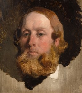 ベッドフォード公爵夫人のゲームキーパー - ジョン・ミッチー 1811-1900, 1843. 作： Edwin Henry Landseer