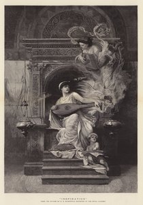 インスピレーション 作： Edwin Howland Blashfield