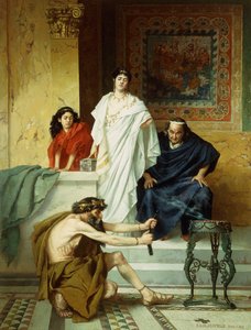 犠牲の準備 作： Edwin Howland Blashfield
