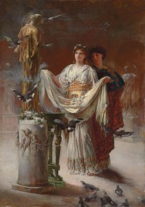 人形 作： Edwin Howland Blashfield