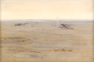 砂漠のキャンプ、1914