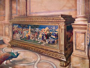 結婚用金庫またはCassone。イタリアの 作： Edwin John Foley