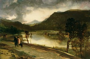 ハイランドロッホ 作： Edwin Landseer