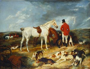 ハンターと猟犬、1823