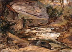 オン・ザ・ティルト、パースシャー 作： Edwin Landseer