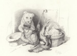 乞食 作： Edwin Landseer