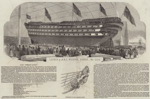 HMSウィンザー城 作： Edwin Weedon