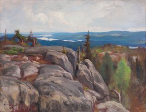 コリからの風景1929 作： Eero Järnefelt